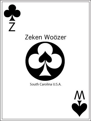 zeken woozer card back